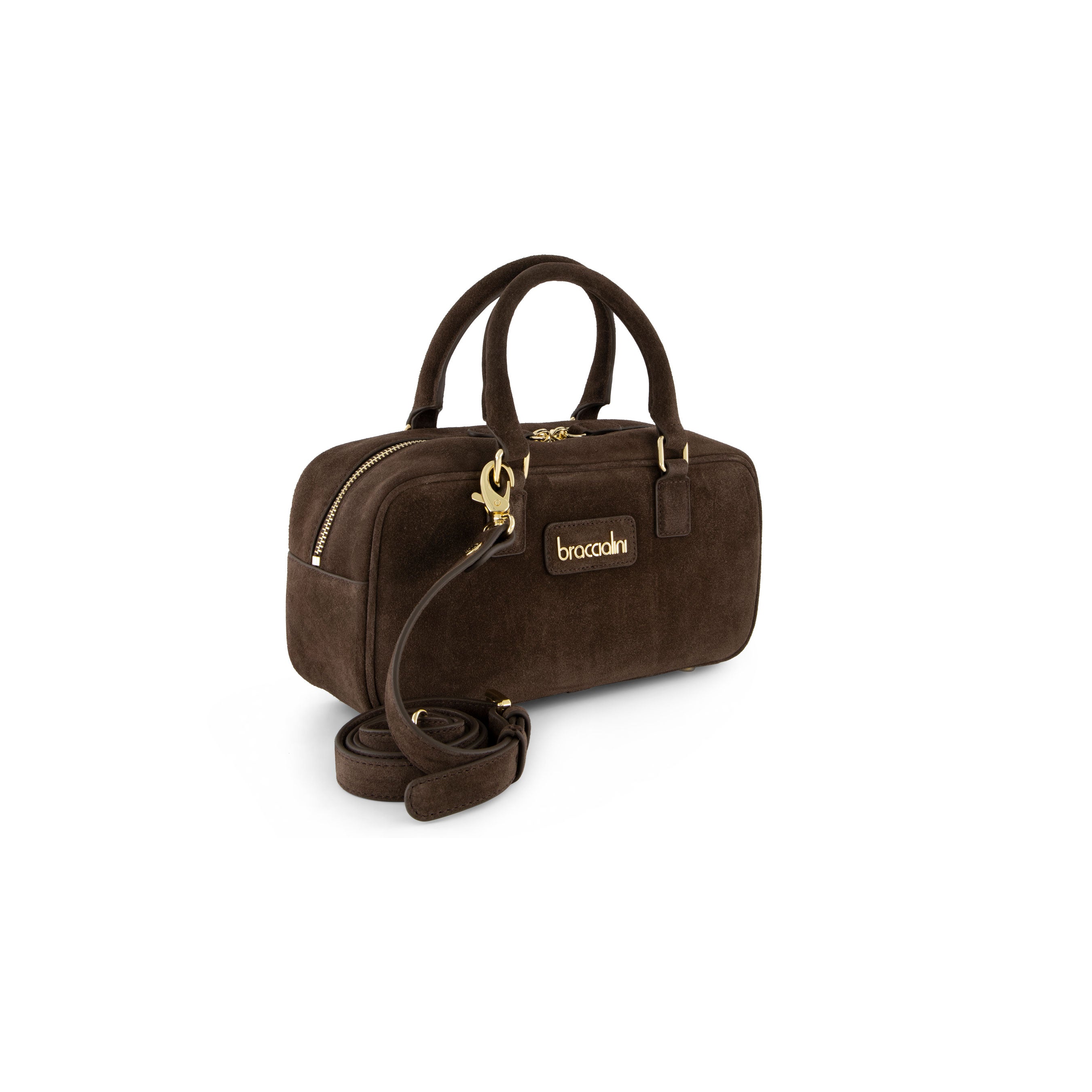 Braccialini borsa donna marrone www.offidani.it