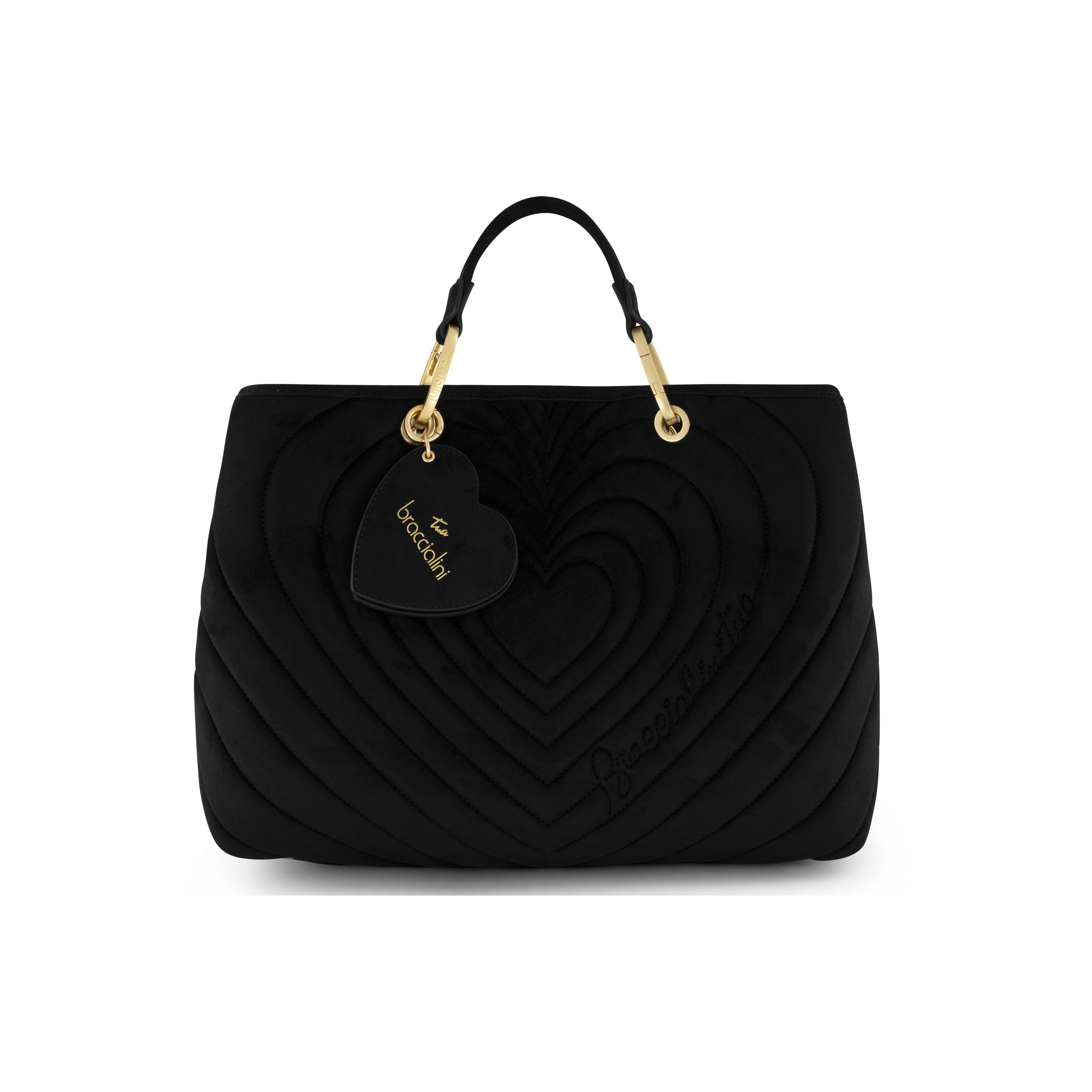 Braccialini Borsa donna nero www.offidani.it