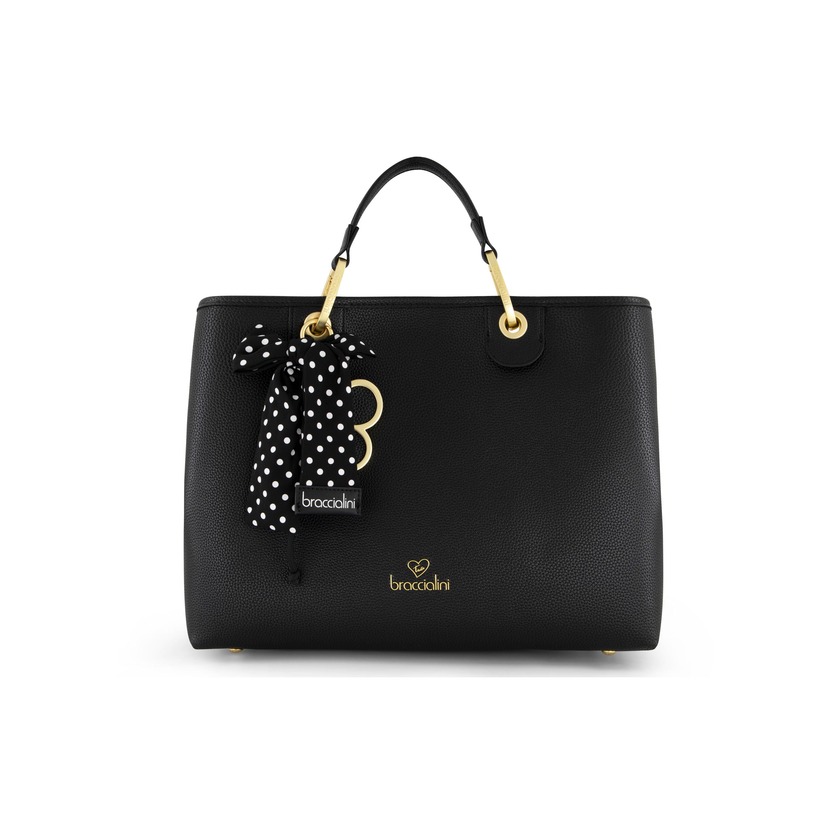 Braccialini Borsa donna nera www.offidani.it