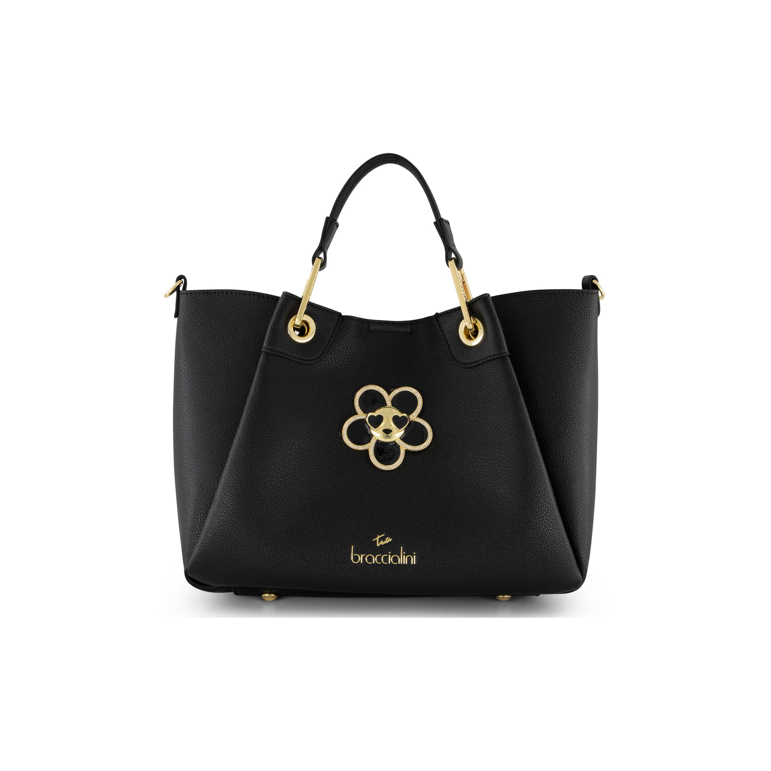 Braccialini Borsa donna nera www.offidani.it