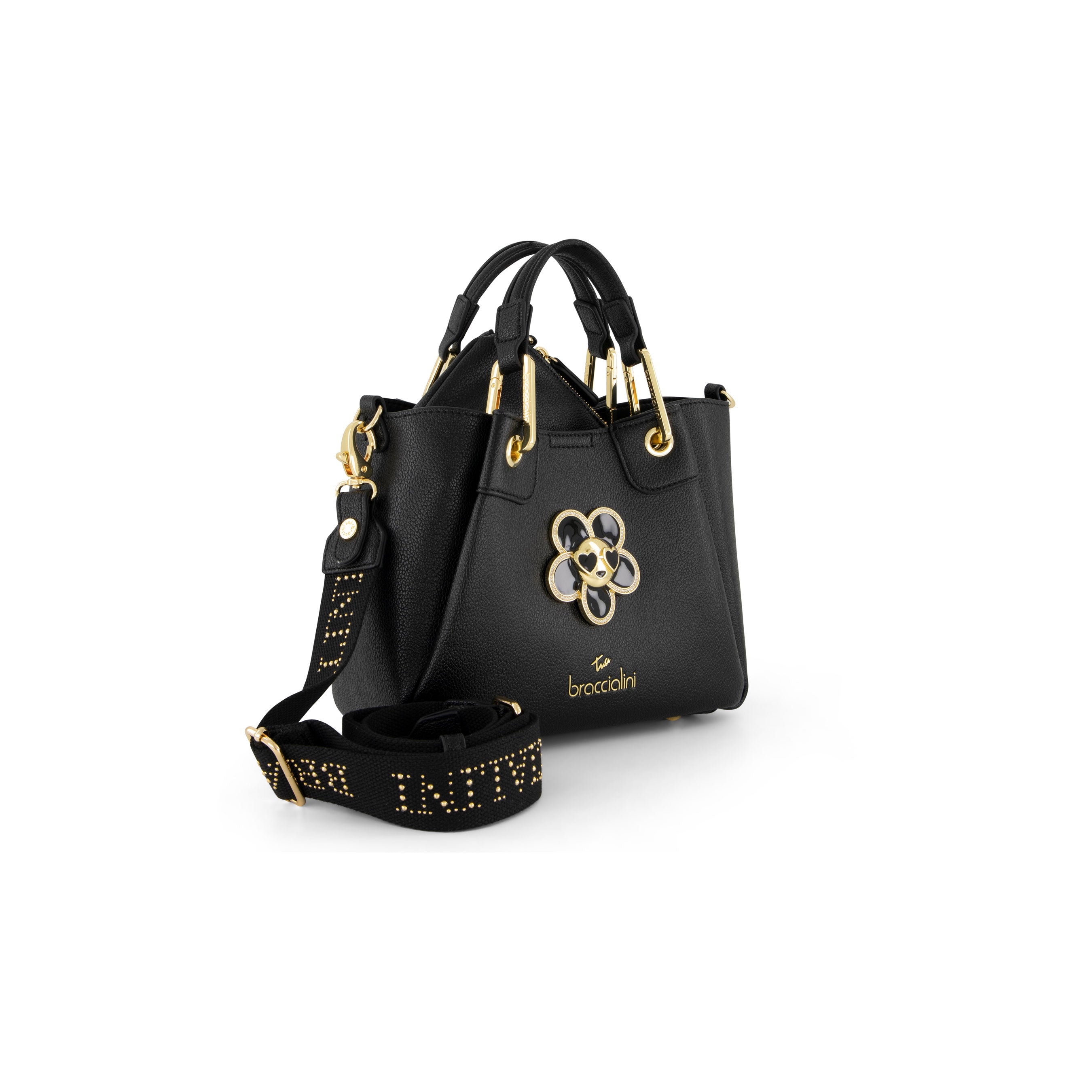Braccialini Borsa donna nera www.offidani.it