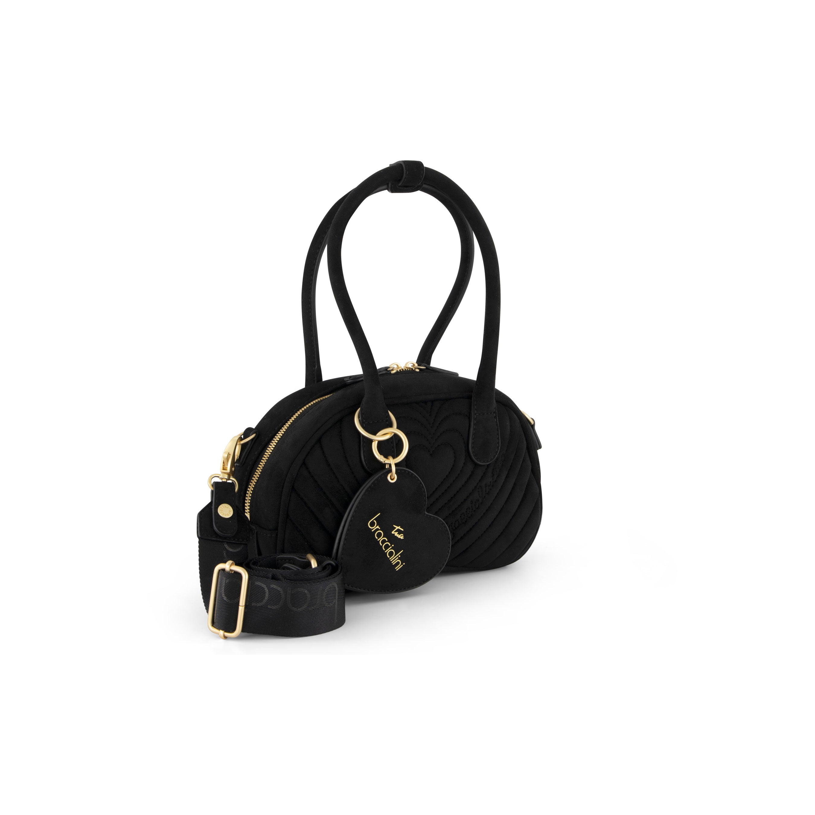 Braccialini borsa donna nera www.offidani.it