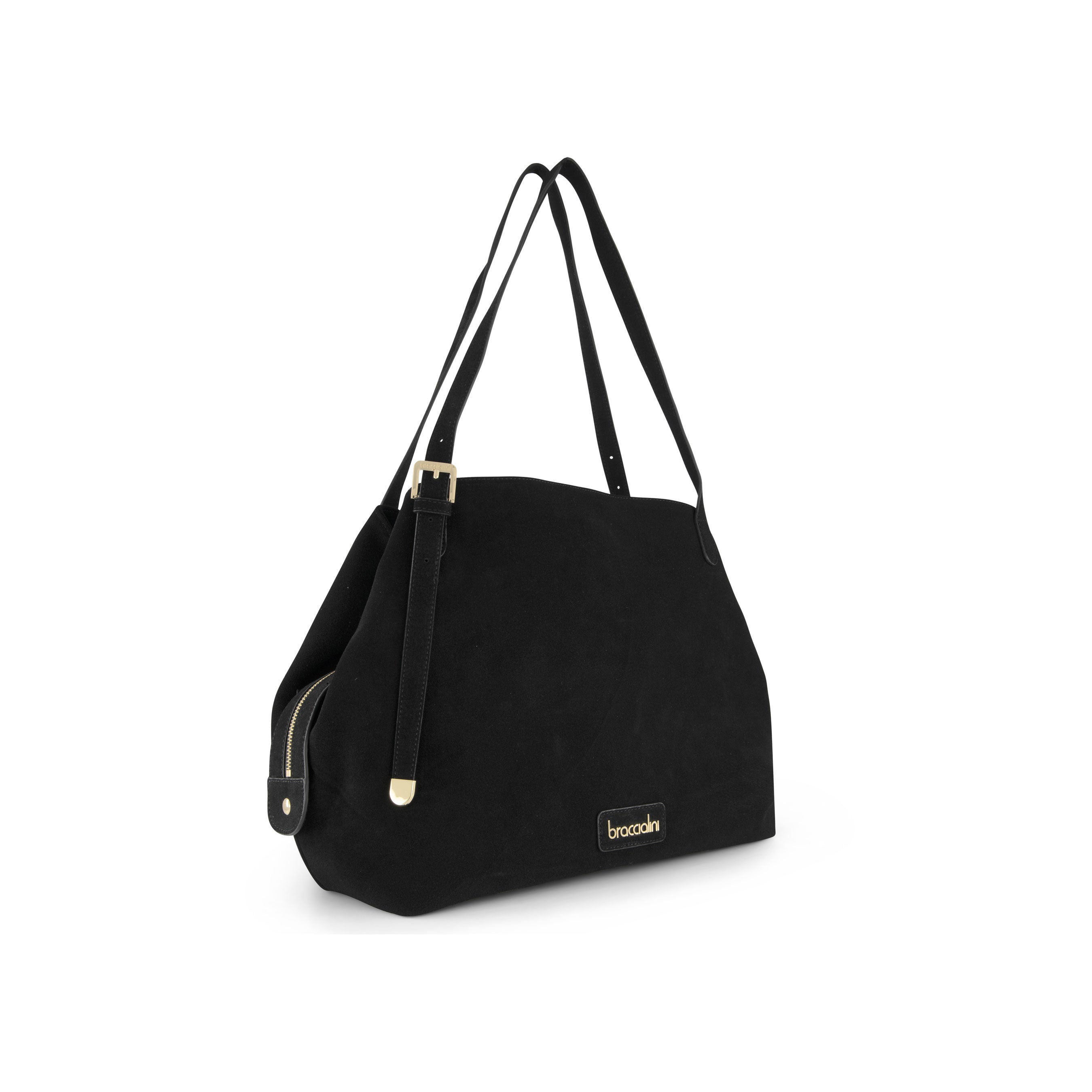Braccialini borsa donna nera www.offidani.it