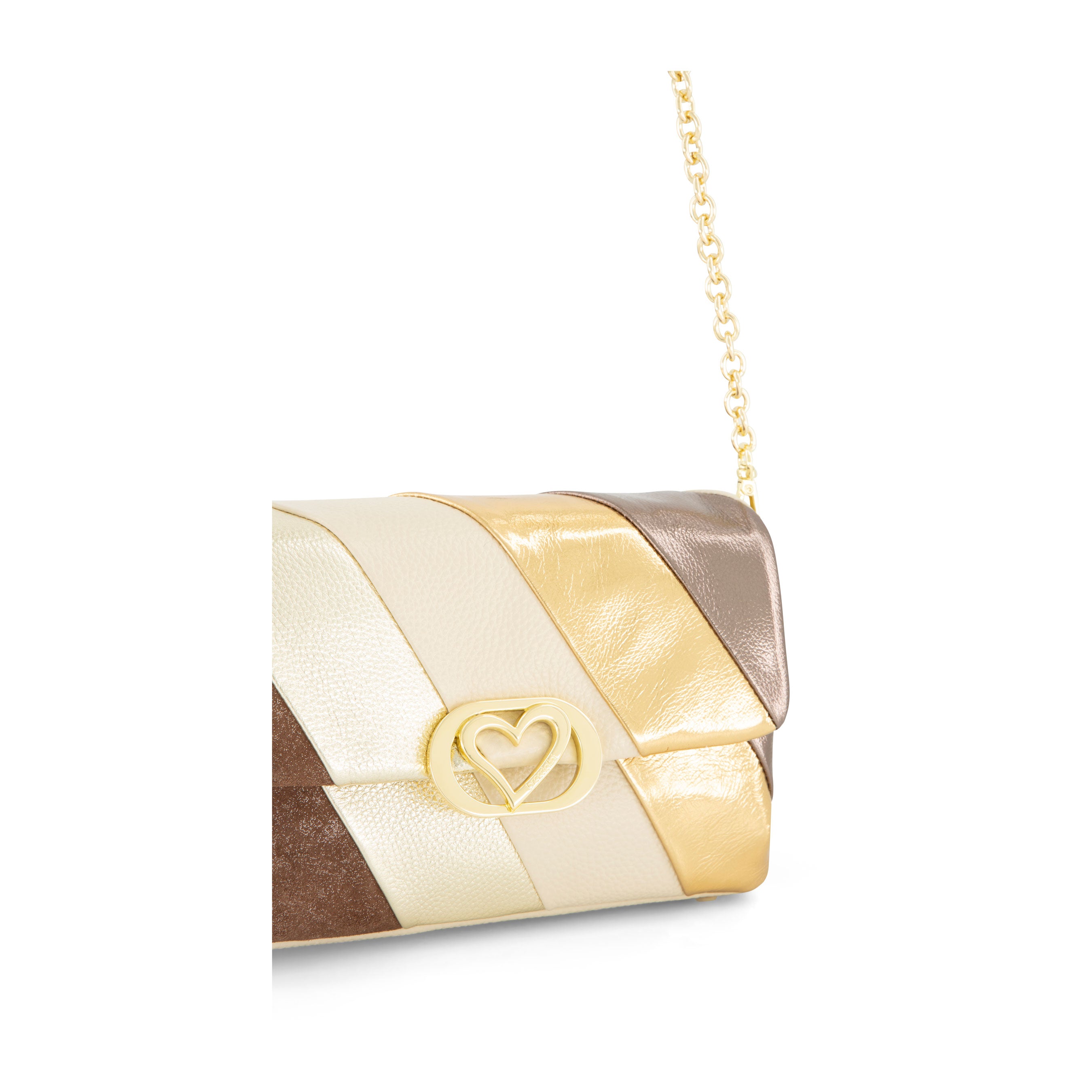 Braccialini borsa donna oro www.offidani.it