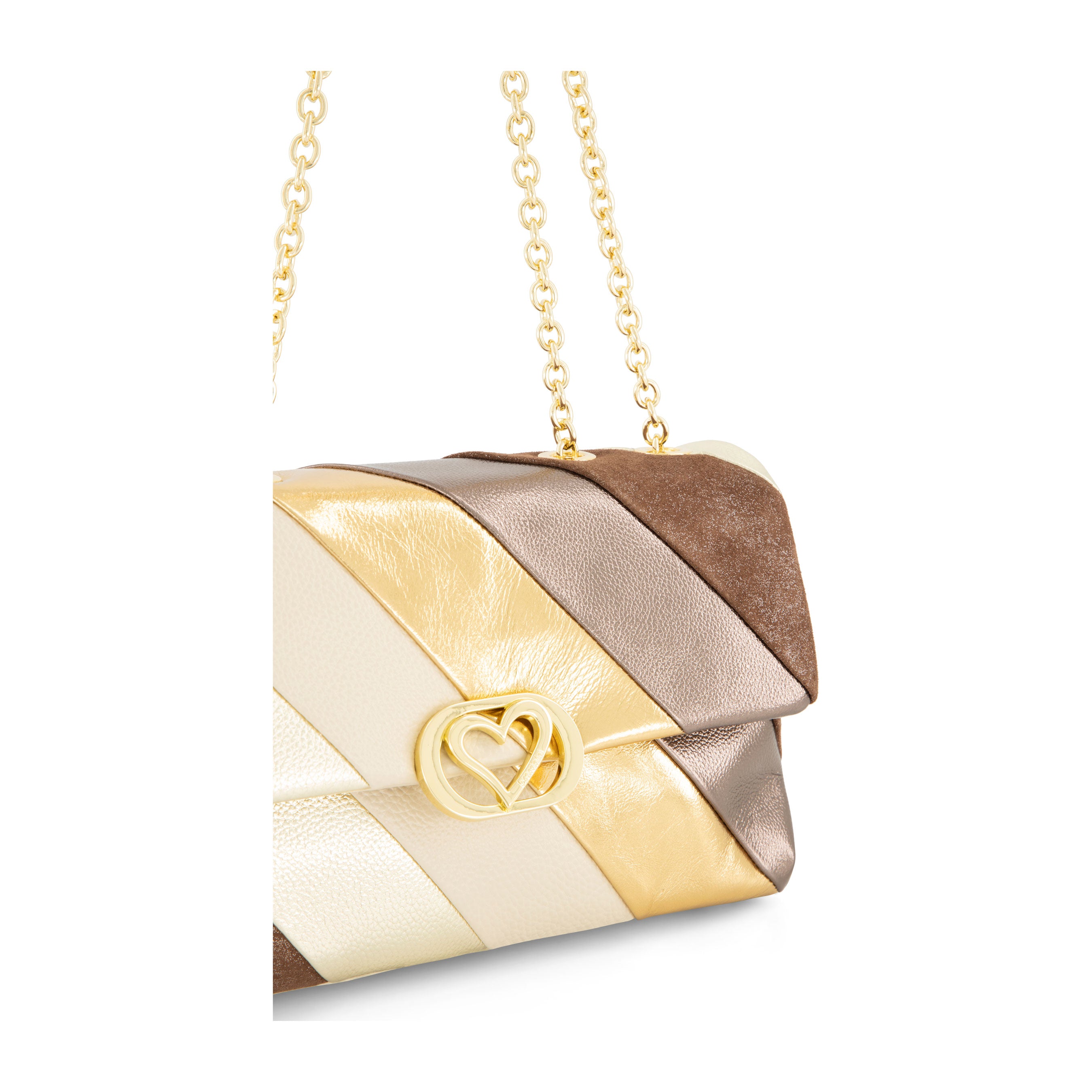 Braccialini borsa donna oro www.offidani.it