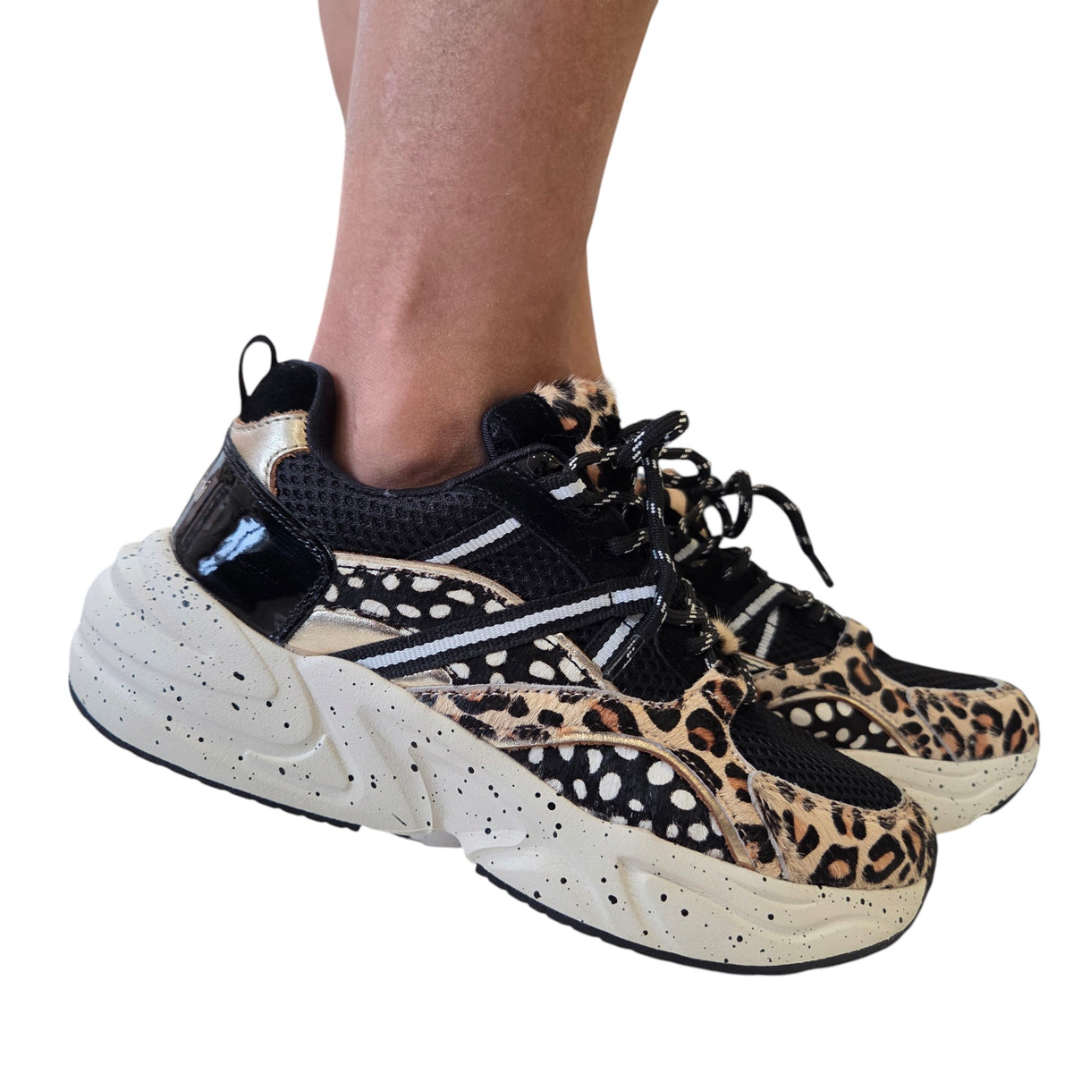 Braccialini sneaker donna nera www.offidani.it