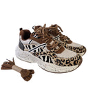 Braccialini sneaker donna marrone www.offidani.it