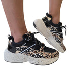Braccialini sneaker donna nera www.offidani.it