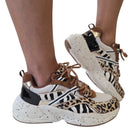 Braccialini sneaker donna marrone www.offidani.it