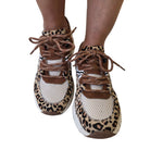 Braccialini sneaker donna marrone www.offidani.it
