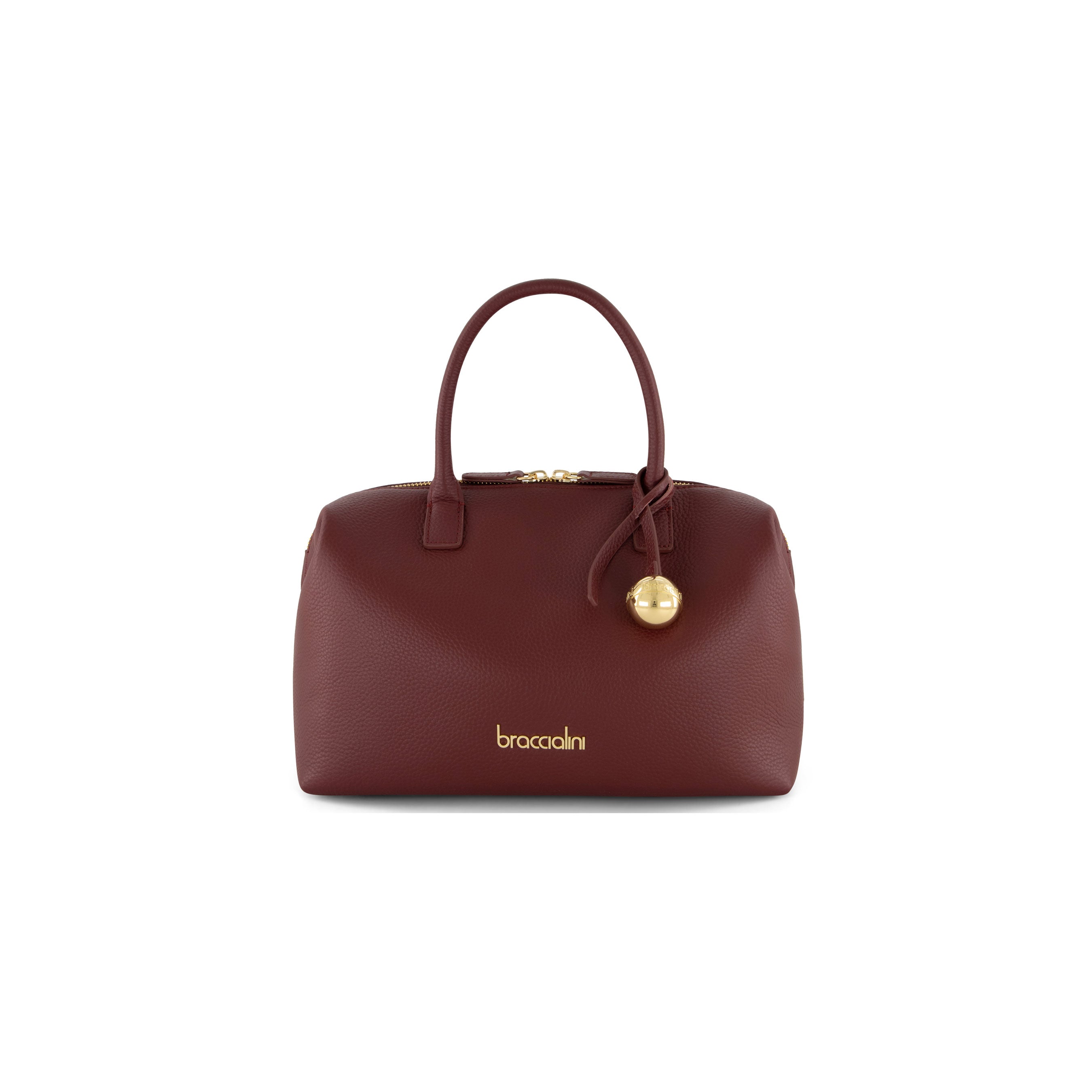 Braccialini borsa donna bordeaux www.offidani.it