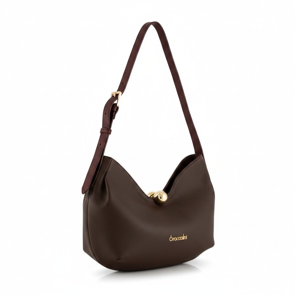 Braccialini borsa donna marrone www.offidani.it