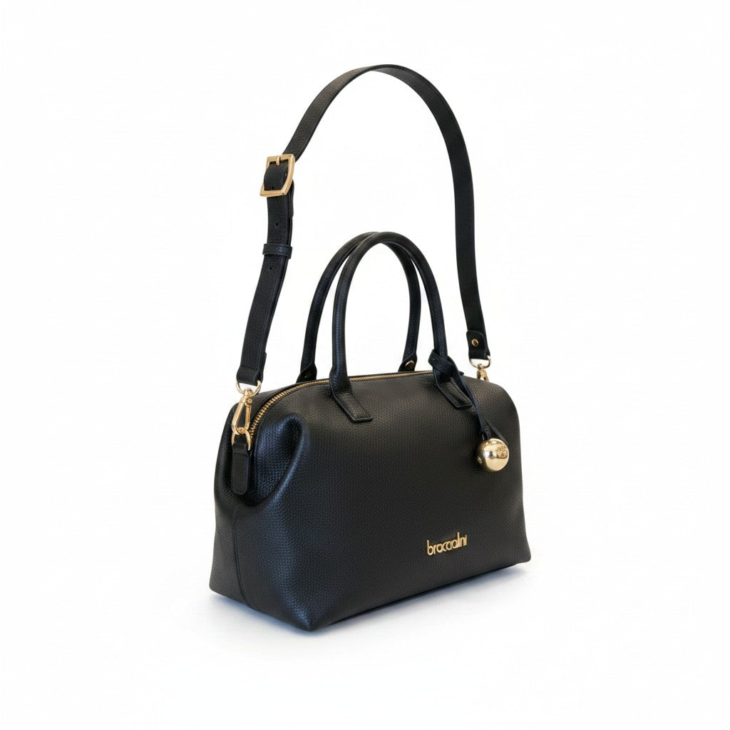 Braccialini borsa donna nera www.offidani.it