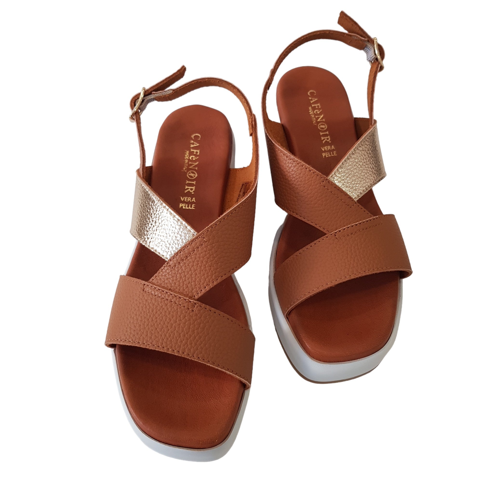 Sandali Scarpe Zeppa Cafè Noir CAFèNOIR Sandali Donna Pelle Zeppa