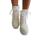 Casadei Sneakers Donna Pelle Bianca www.offidani.it