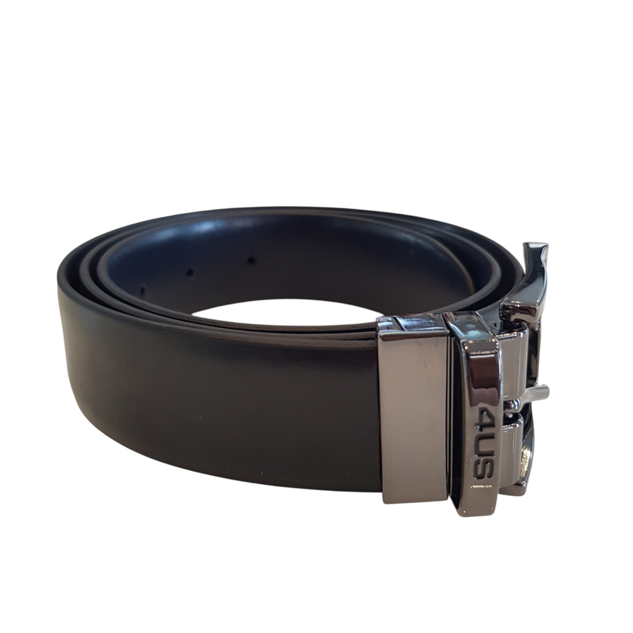 Paciotti 4US cinta reversibile uomo pelle nera-blu' www.offidani.it