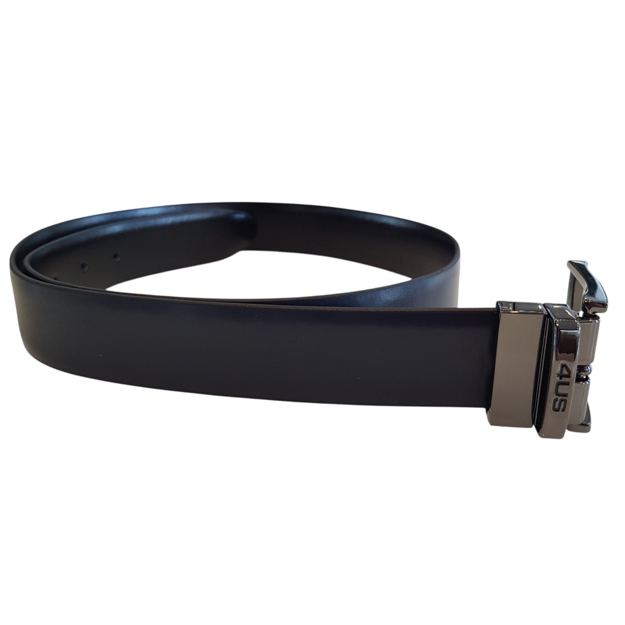 Paciotti 4US cinta reversibile uomo pelle nera-blu' www.offidani.it