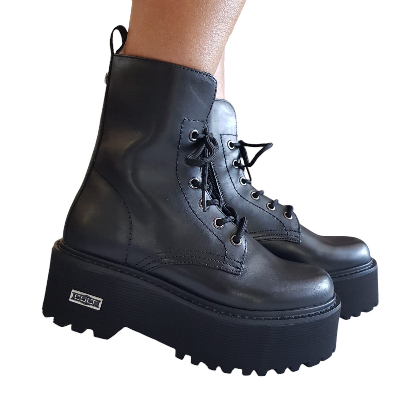 Stivale Stivali Cult Bambina Anfibi Donna Cult Stivali In Pelle