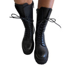 Cult Stivaletto Tronchetto Anfibio Donna Nero www.offidani.it