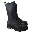 Cult Stivaletto Tronchetto Anfibio Donna Nero www.offidani.it