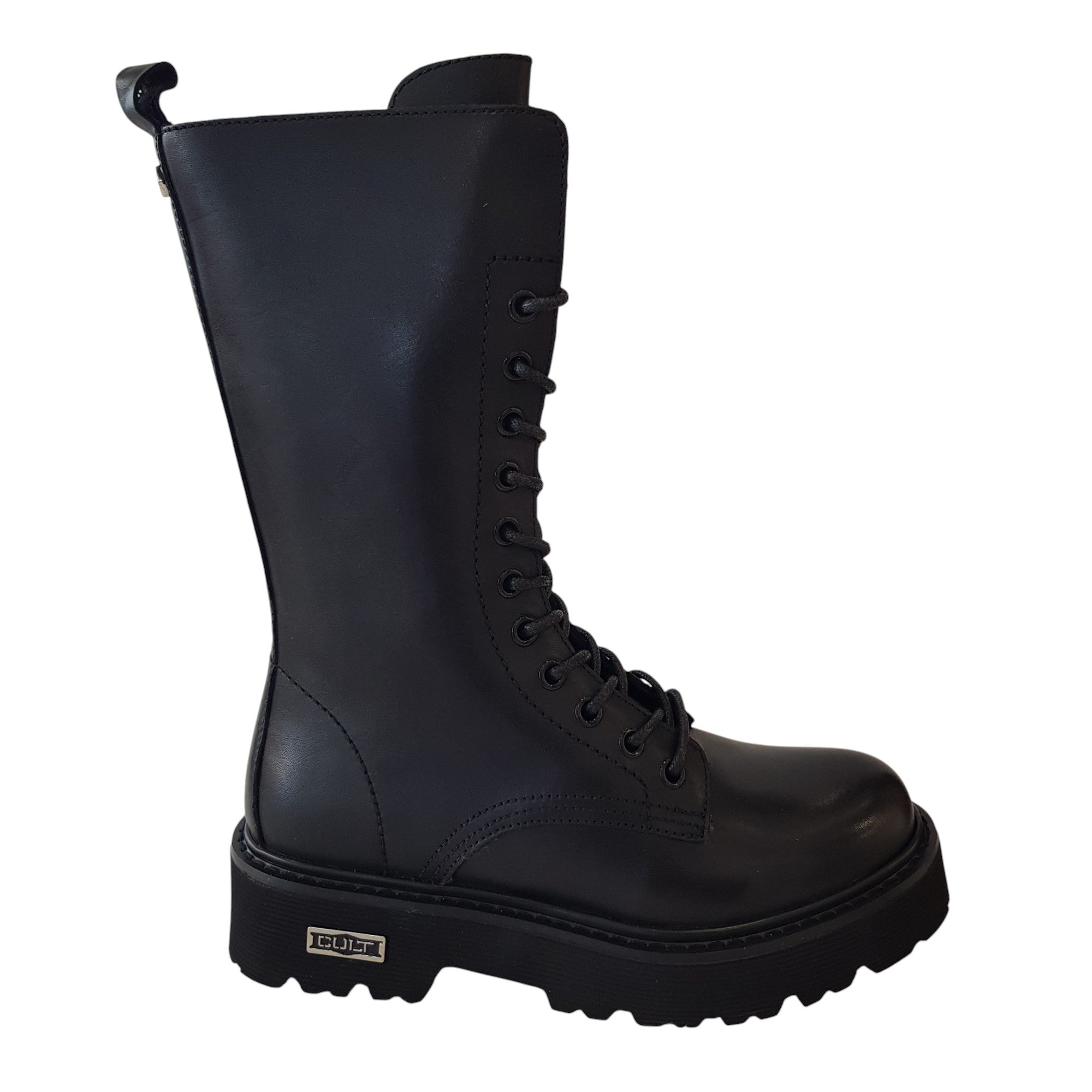 Cult Stivaletto Tronchetto Anfibio Donna Nero www.offidani.it