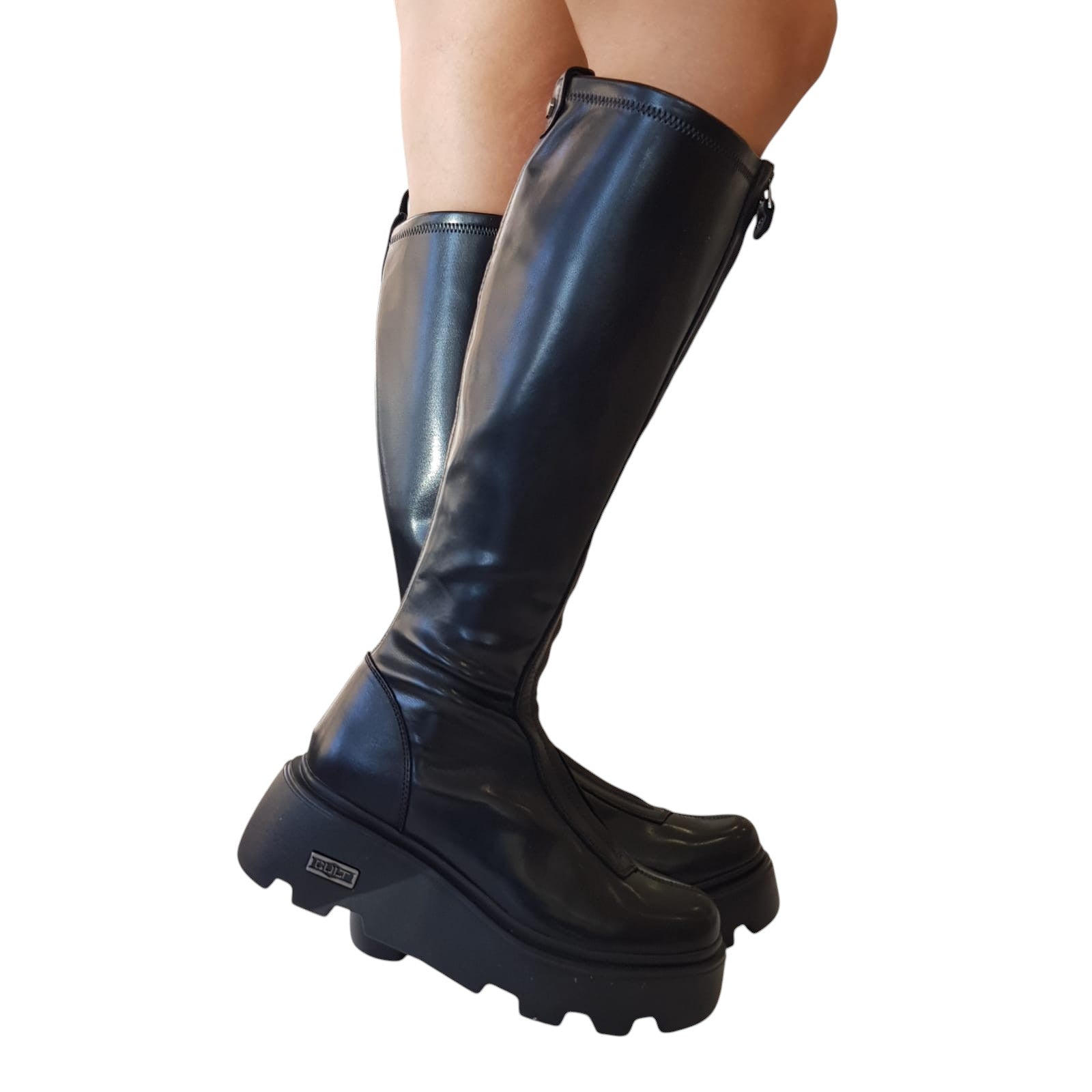 Cult Stivale Anfibio Donna Nero www.offidani.it