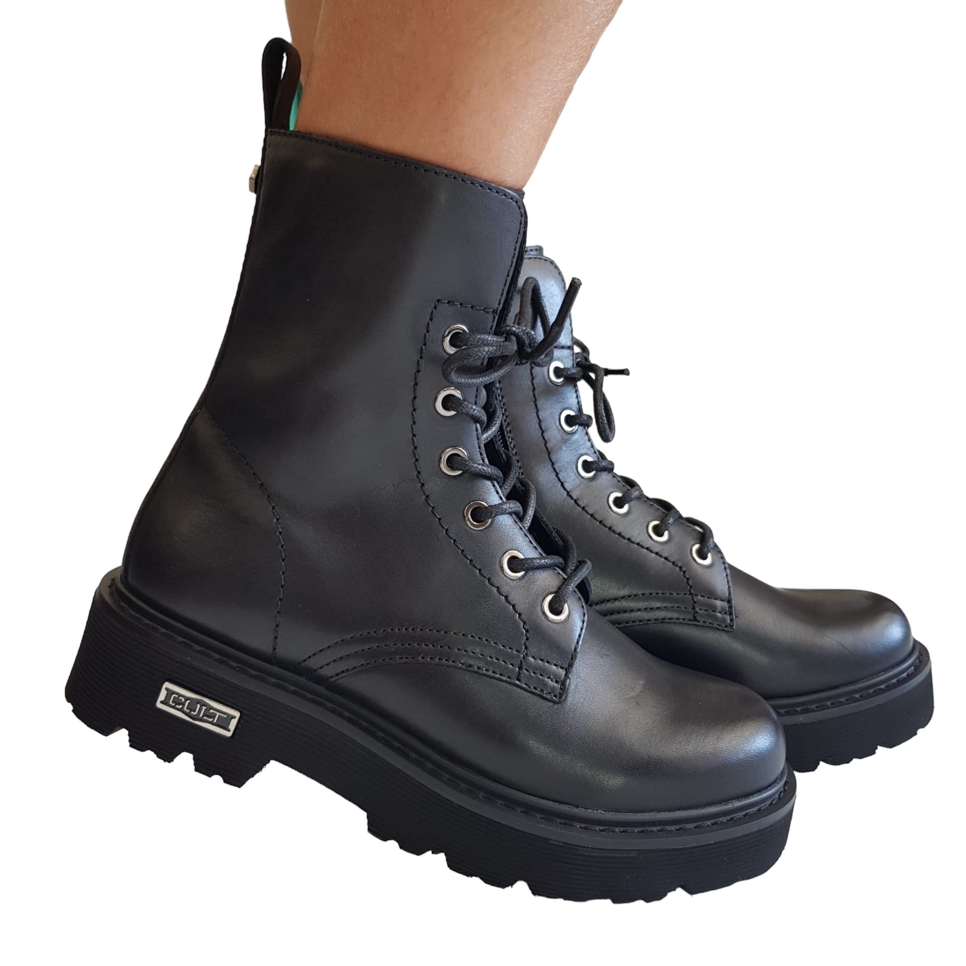 Amazon Stivaletti Donna Scarpe Scarpe Cult Anfibio Donna Black