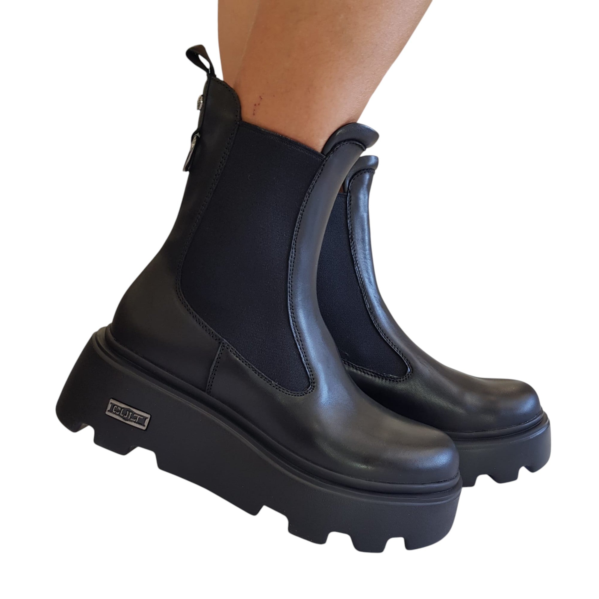 Cult Stivaletto Tronchetto Beatles Donna Nero www.offidani.it