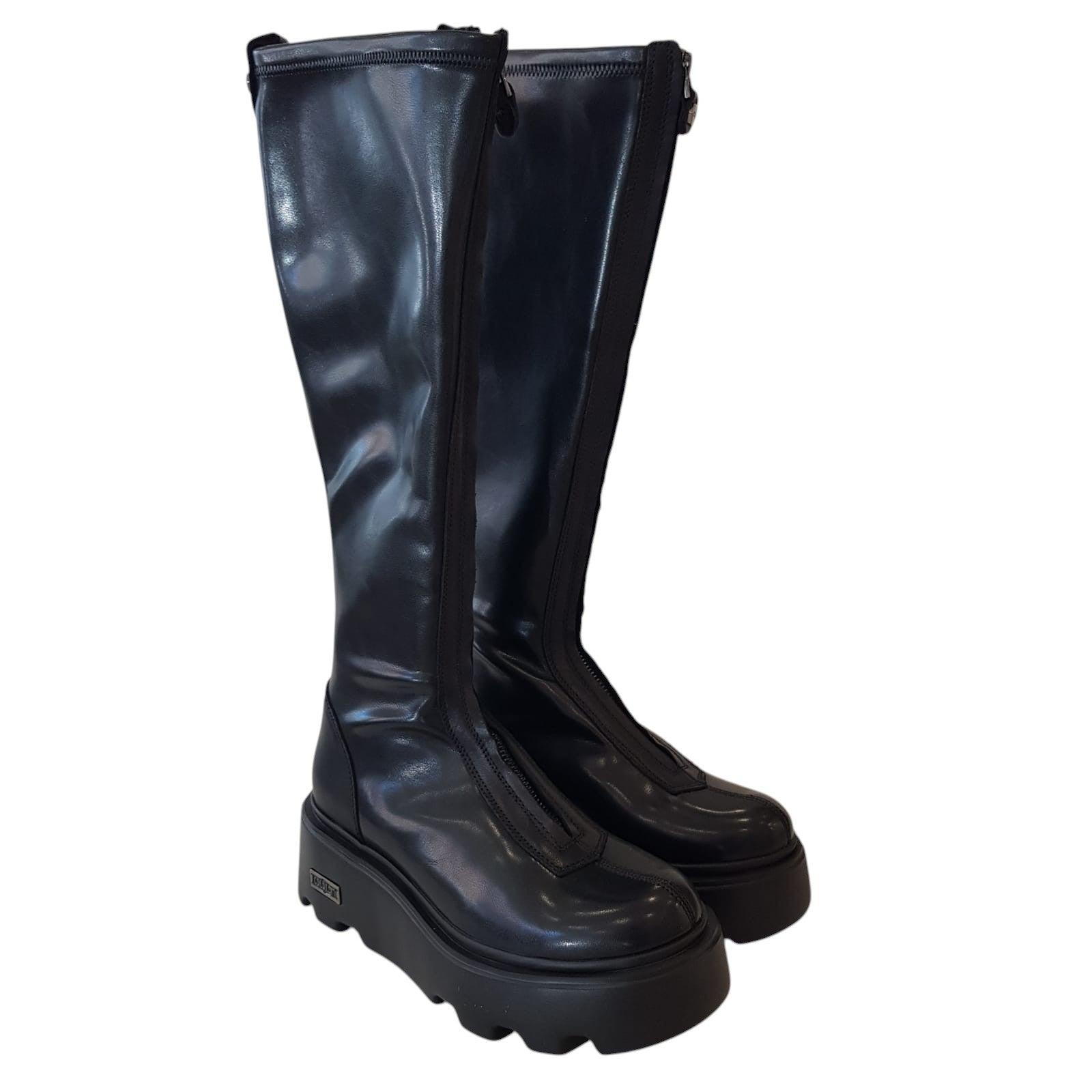 Cult Stivale Anfibio Donna Nero www.offidani.it