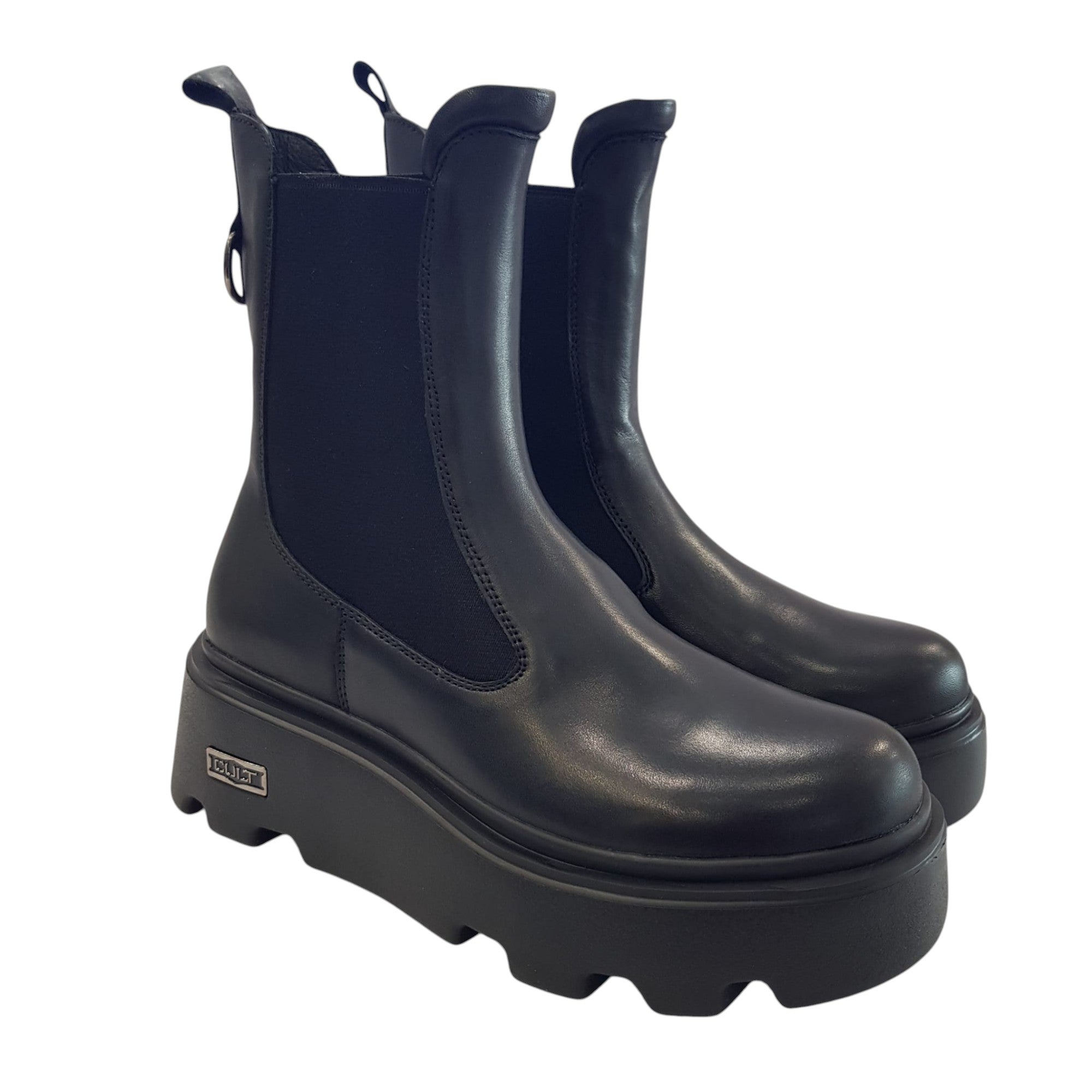 Cult Stivaletto Tronchetto Beatles Donna Nero www.offidani.it