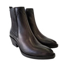 Dei Colli stivaletto texano donna pelle marrone www.offidani.it