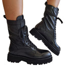 Gio+ Tronchetto Anfibio  Donna Pelle Nero www.offidani.it