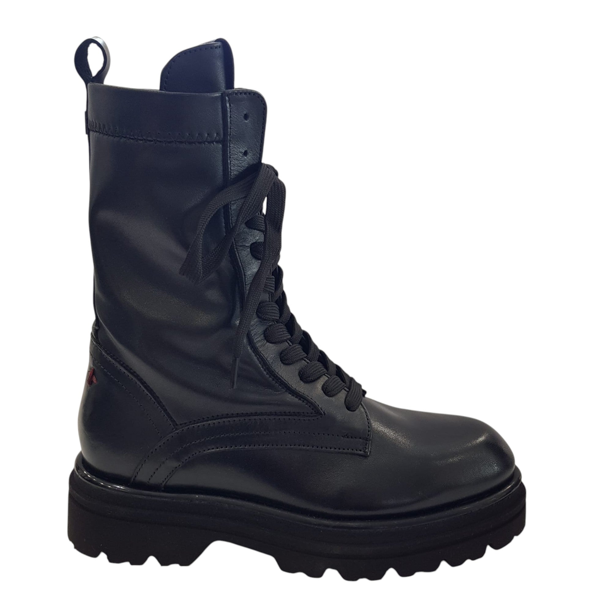 Gio+ Tronchetto Anfibio  Donna Pelle Nero www.offidani.it