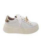 Gio+ Sneakers Donna Pelle Bianco www.offidani.it