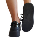 Gio+ Sneakers Donna Pelle Nero www.offidani.it