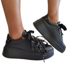 Gio+ Sneakers Donna Pelle Nero www.offidani.it