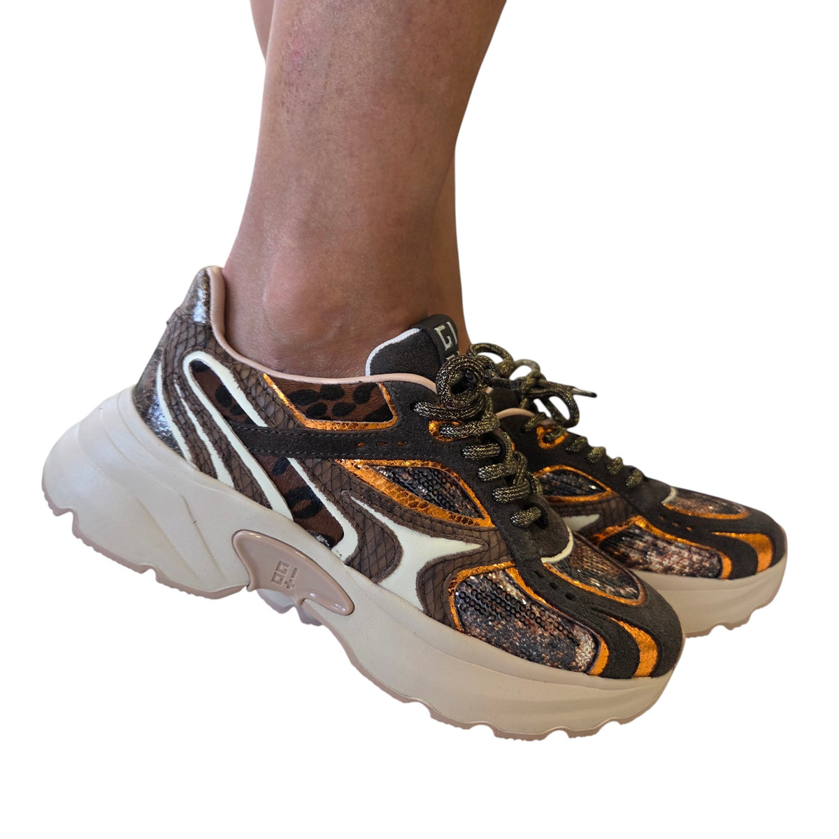 Gio+ sneakers donna moro www.offidani.it