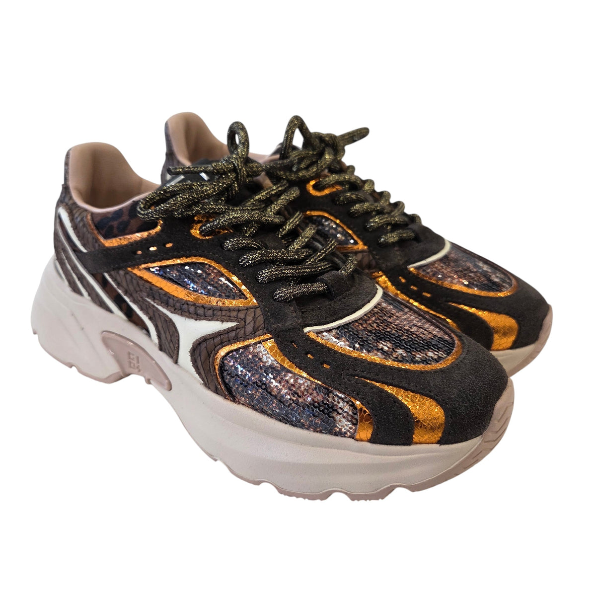 Gio+ sneakers donna moro www.offidani.it