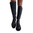 Gio+ Gio+ Stivale Donna Pelle Nero www.offidani.it