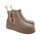 Gio+ Tronchetto  Donna Camoscio Tortora www.offidani.it