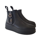 Gio+ Tronchetto Beatles Donna Pelle Nero www.offidani.it