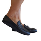 Guess Mocassino Donna Pelle  Nero www.offidani.it