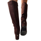 Guess stivale donna suede marrone www.offidani.it