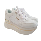 Guess Sneakers Donna Pelle Bianco www.offidani.it
