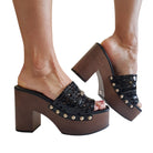 Guess Sabot Donna Nero www.offidani.it