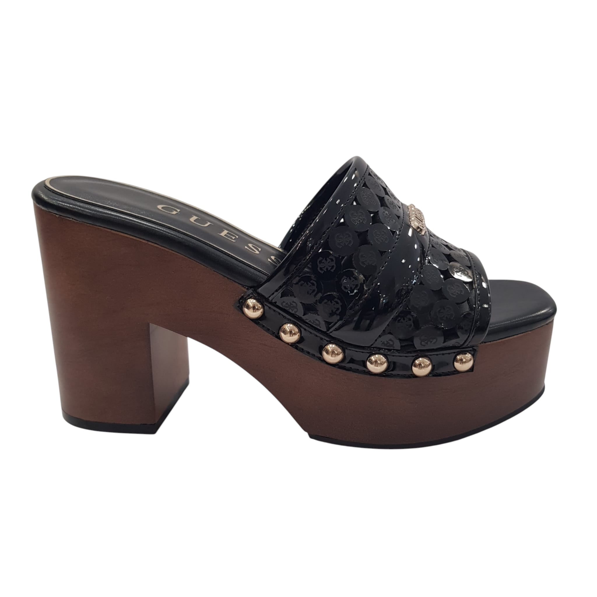 Guess Sabot Donna Nero www.offidani.it