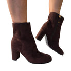 Guess stivaletto donna marrone www.offidani.it