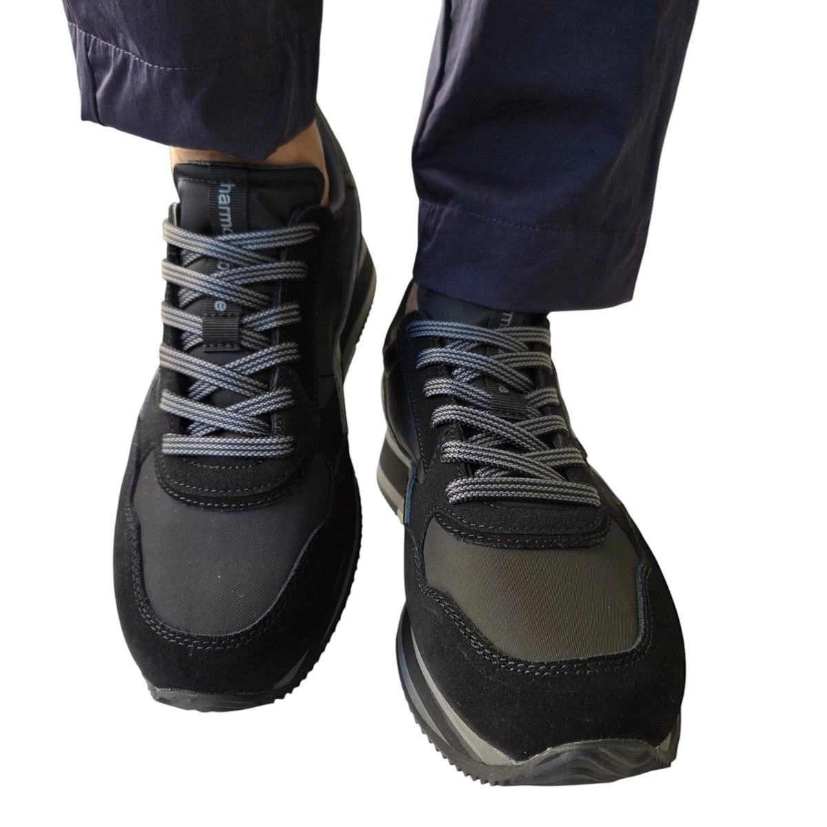 Harmont & Blaine sneakers uomo nera www.offidani.it