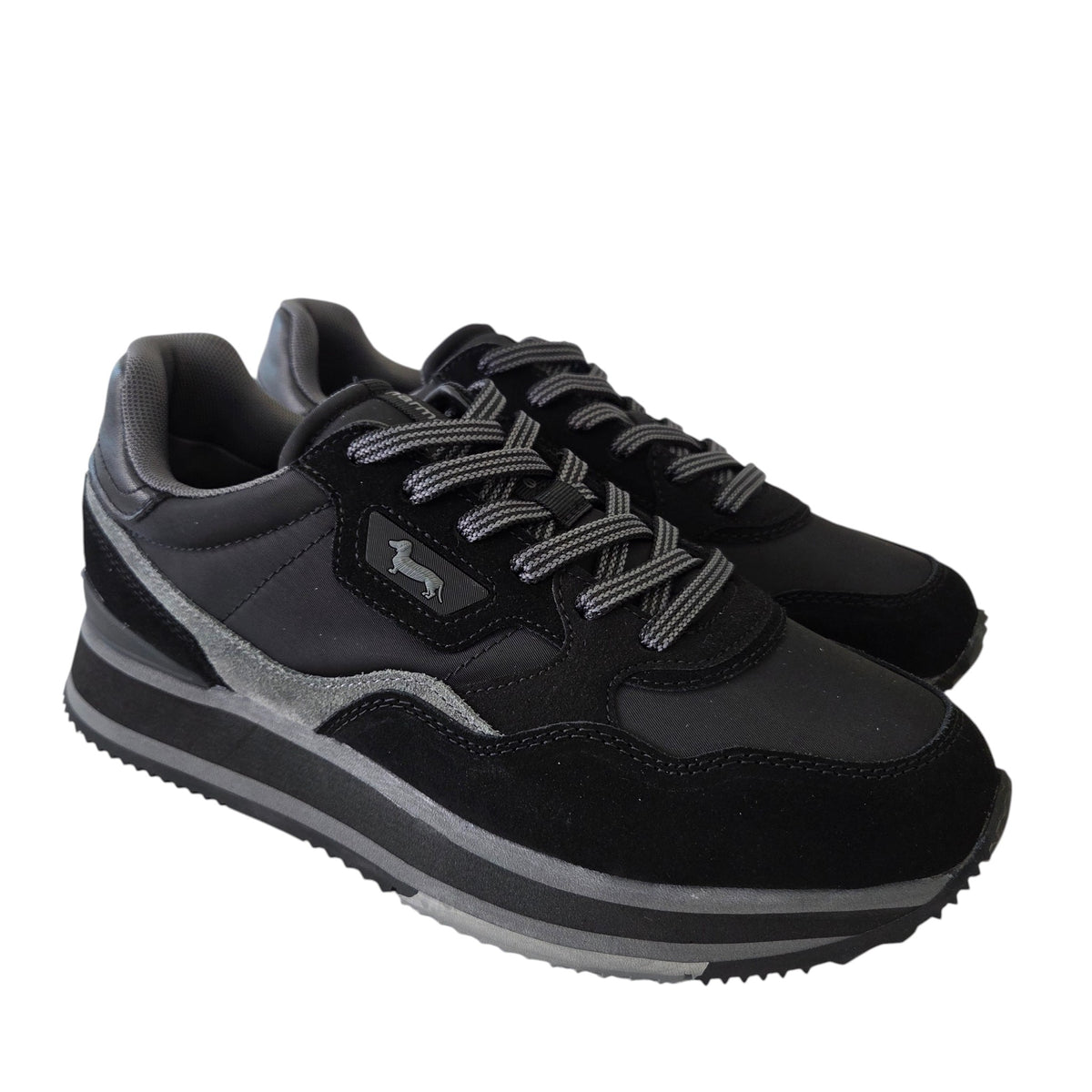 Harmont & Blaine sneakers uomo nera www.offidani.it