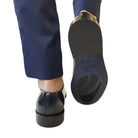 Les Poèmes Uomo Scarpa Elegante Blu Uomo